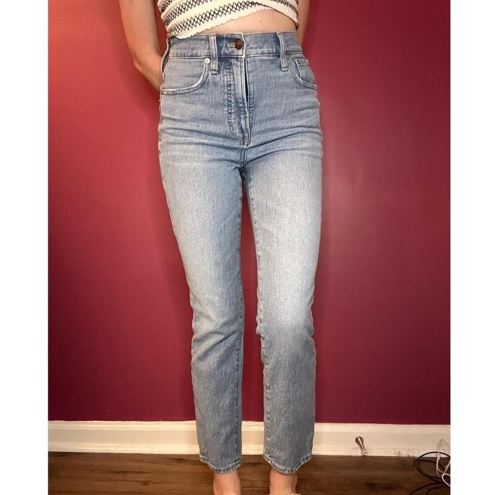Madewell Perfect Vintage Jean Light Washed Jeans